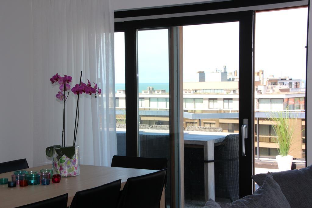 Duplex Penthouse Plaza Apartment De Panne Ruang foto